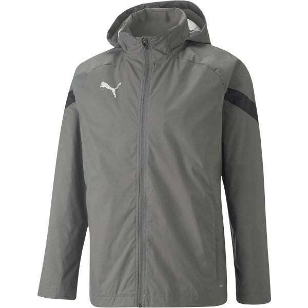 Puma Puma TEAMFINAL ALL WEATHER JACKET Muška majica za nogomet, tamno siva, veličina