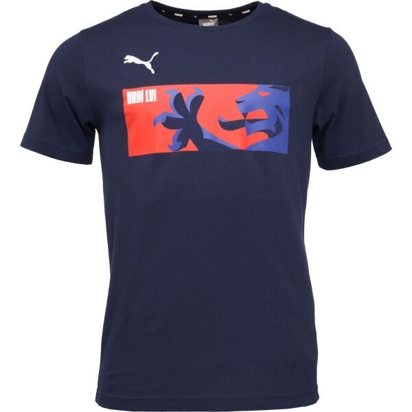 Puma Puma TEAMGOAL 23 CASUALS TEE Muška majica, tamno plava, veličina