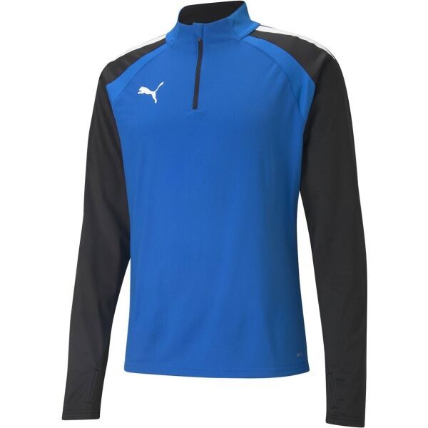 Puma Puma TEAMLIGA 1/4 ZIP TOP Muška majica za nogomet, plava, veličina