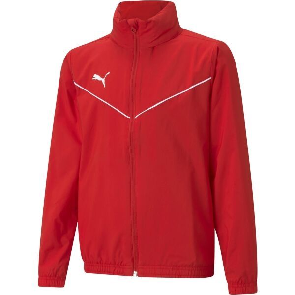 Puma Puma TEAMRISE ALL WEATHER JKT JR Dječja jakna, crvena, veličina