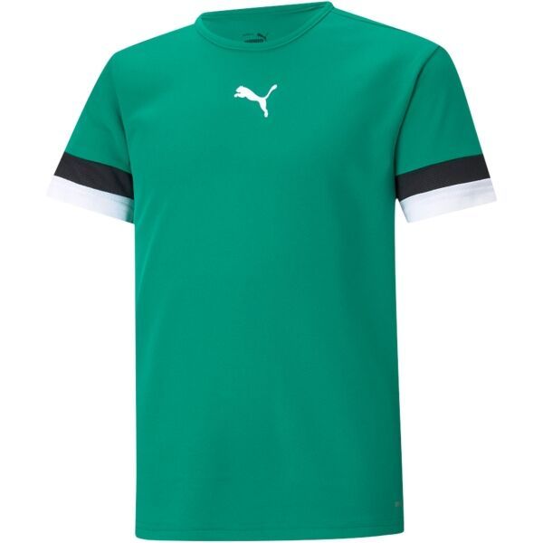 Puma Puma TEAMRISE JERSEY JR Dječja majica za nogomet, zelena, veličina