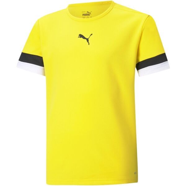 Puma Puma TEAMRISE JERSEY JR Dječja majica za nogomet, žuta, veličina