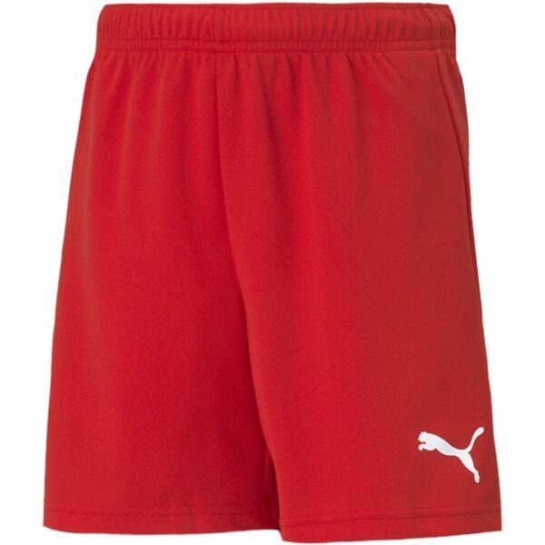 Puma Puma TEAMRISE SHORT JR Junior kratke hlače, crvena, veličina
