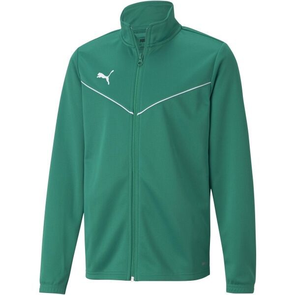 Puma Puma TEAMRISE TRAINING POLY JACKET JR Majica za dječake, zelena, veličina