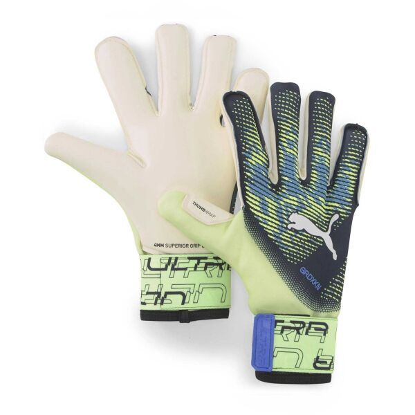 Puma Puma ULTRA GRIP 1 HYBRID Muške vratarske rukavice, svijetlo zelena, veličina