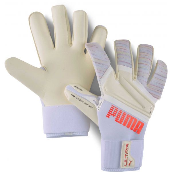 Puma Puma ULTRA GRIP 1 HYBRID PRO Muške nogometne rukavice, crvena, veličina