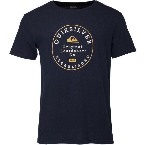 Quiksilver Quiksilver CIRCLE TRIM Muška majica, tamno plava, veličina