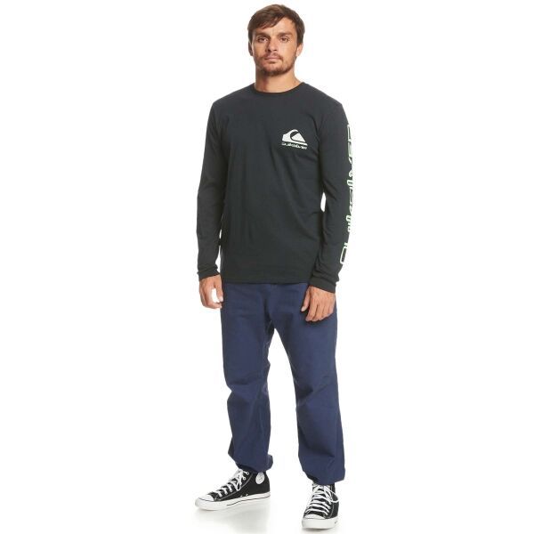 Quiksilver Quiksilver OMNI LOGO LS Muška majica, crna, veličina