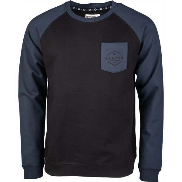 Reaper Reaper ORIANO Muška majica dugih rukava, crna, veličina