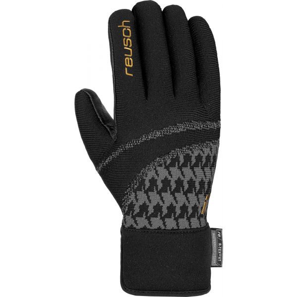 Reusch Reusch RE:KNIT VICTORIA R-TEX&reg; XT Ženske skijaške rukavice, crna, veličina