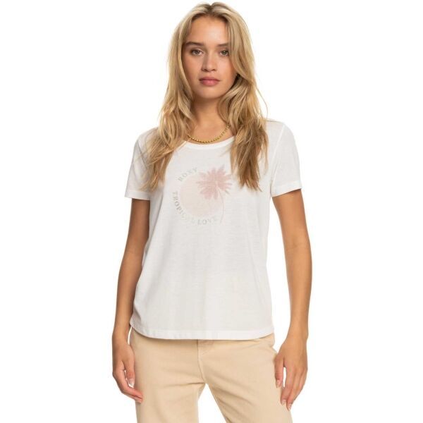 Roxy Roxy CHASING THE WAVE Ženska majica kratkih rukava, bijela, veličina