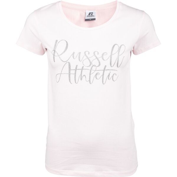 Russell Athletic Russell Athletic CREWNECK WOMEN T-SHIRT Ženska majica, ružičasta, veličina