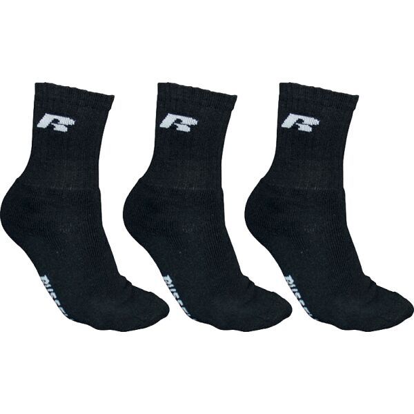 Russell Athletic Russell Athletic SOCKS 3PPK SOCKS 3PPK - Sportske čarape, crna, veličina