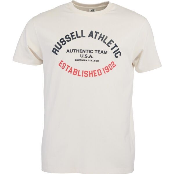 Russell Athletic Russell Athletic TEE SHIRT Muška majica, bež, veličina