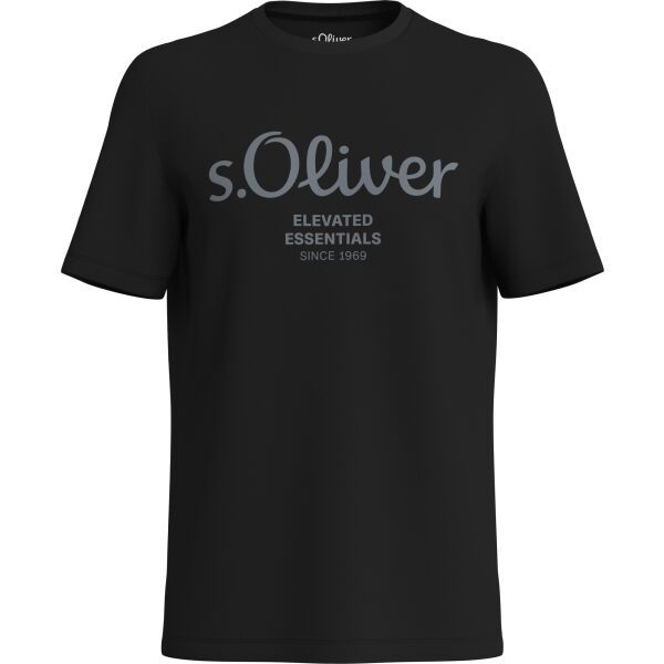 s.Oliver s.Oliver LOGO T-NOOS Muška majica, crna, veličina
