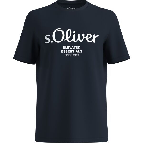 s.Oliver s.Oliver LOGO T-NOOS Muška majica, tamno plava, veličina