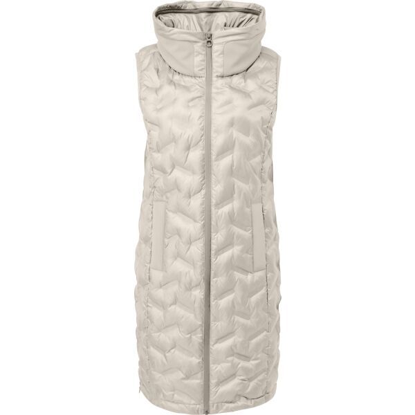 s.Oliver s.Oliver RL OUTDOOR WAISTCOAT Dugi prošiveni prsluk, siva, veličina