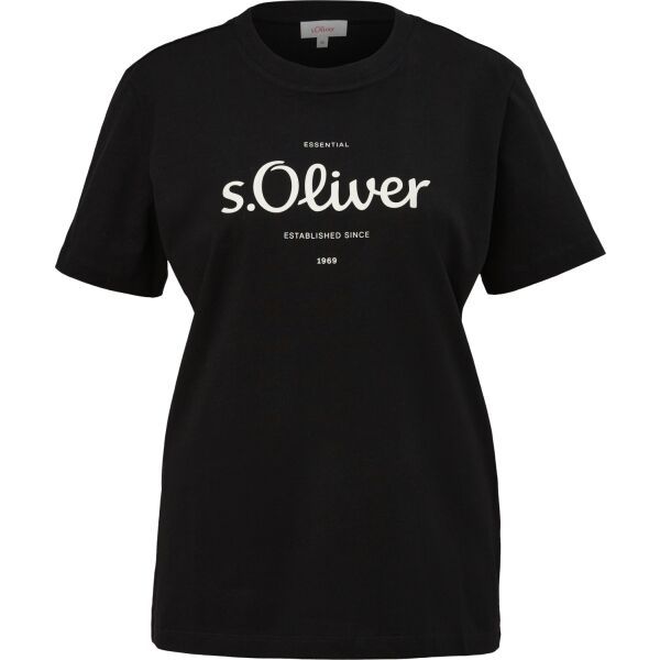 s.Oliver s.Oliver RL T-SHIRT Majica, crna, veličina