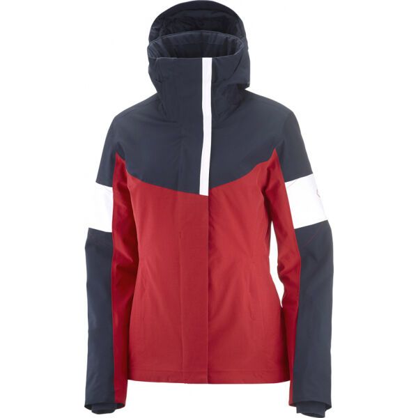 Salomon Salomon SPEED JACKET W Ženska jakna za skijanje, crvena, veličina