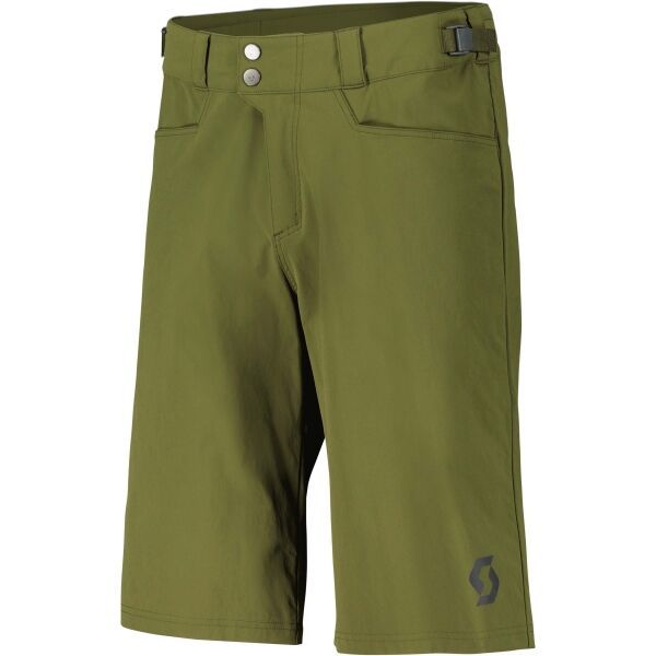Scott Scott TRAIL FLOW W/PAD Muške biciklističke hlače, khaki, veličina