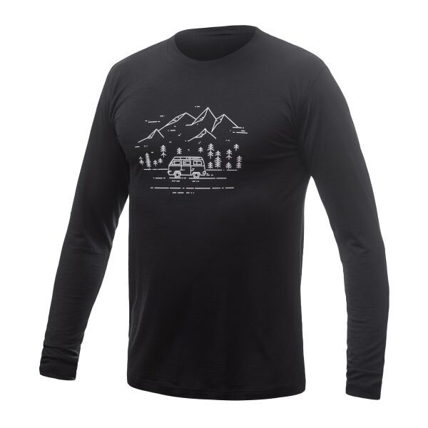 Sensor Sensor MERINO ACTIVE VAN LIFE Muška termo majica, crna, veličina