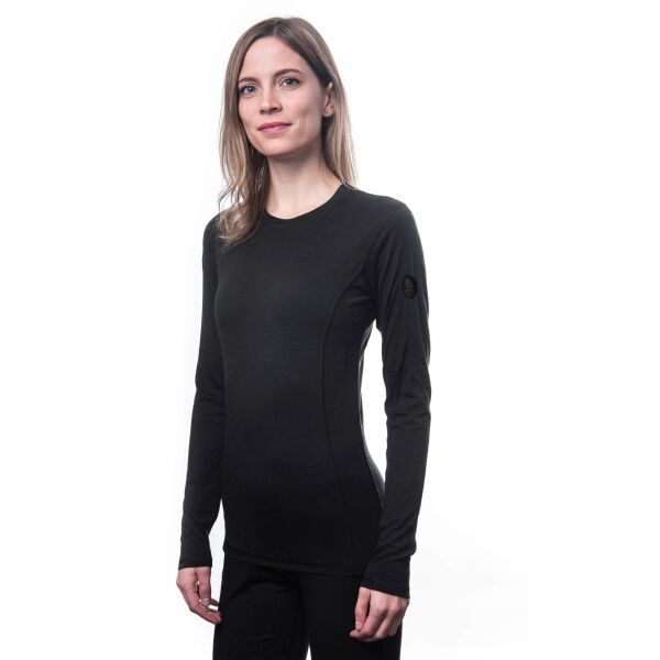 Sensor Sensor MERINO AIR Ženska termo majica, crna, veličina