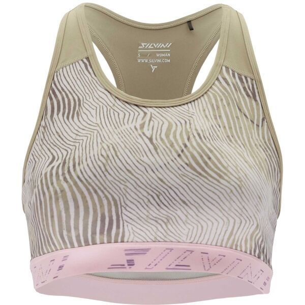 SILVINI SILVINI ARNATA Ženski sportski grudnjak, bež, veličina