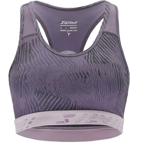 SILVINI SILVINI ARNATA Ženski sportski grudnjak, ljubičasta, veličina