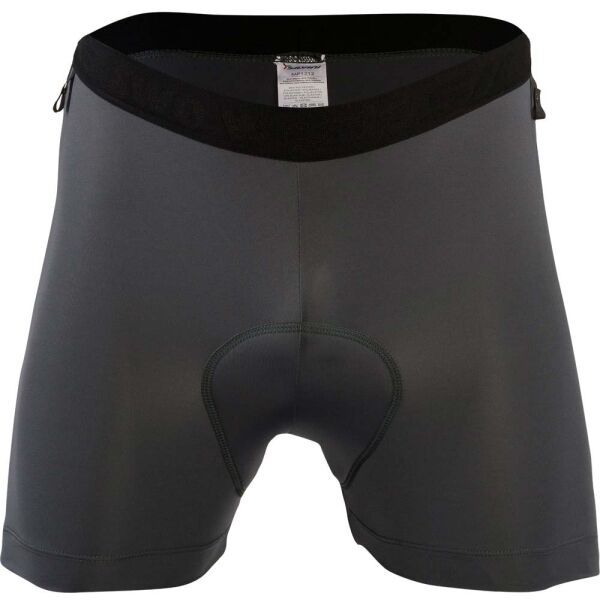 SILVINI SILVINI INNER PRO Muške unutarnje hlače s podstavom za bicikliste, tamno siva, veličina