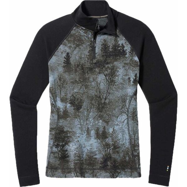 Smartwool Smartwool W CLASSIC THERMAL MERINO BL 1/4 ZB Ženska majica, crna, veličina