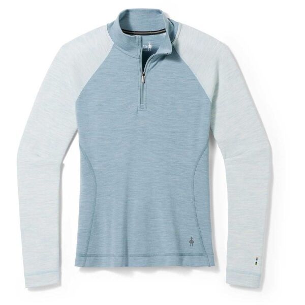 Smartwool Smartwool W CLASSIC THERMAL MERINO BL 1/4 ZB Ženska majica, svjetlo plava, veličina