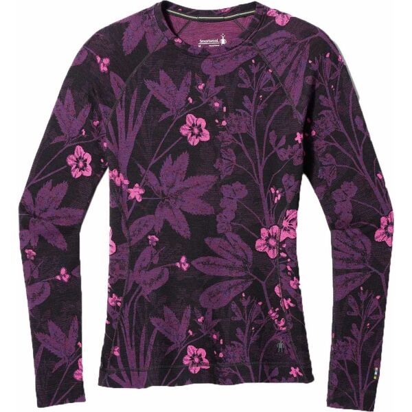 Smartwool Smartwool W CLASSIC THERMAL MERINO BL CREW BOXED Ženska majica, ljubičasta, veličina