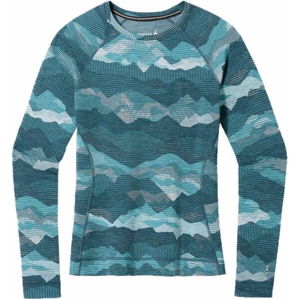 Smartwool Smartwool W CLASSIC THERMAL MERINO BL CREW BOXED Ženska majica, zelena, veličina