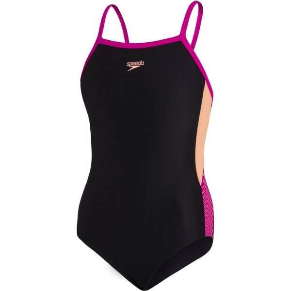 Speedo Speedo DIVE THINSTRAP MUSCLEBACK Kupaći kostim za djevojčice, crna, veličina