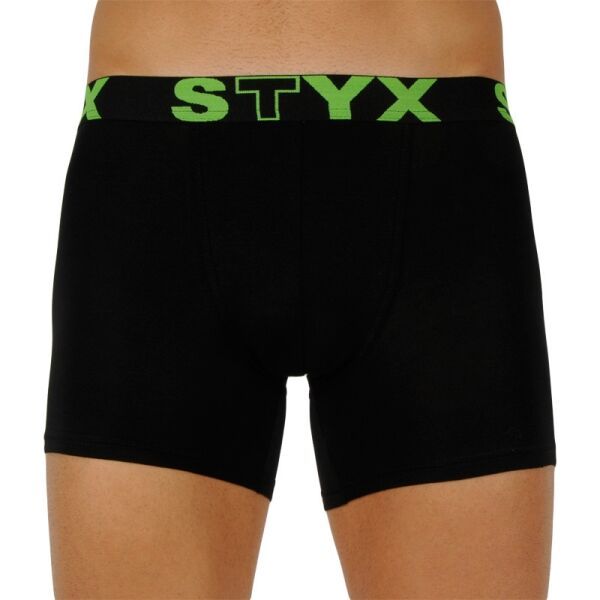 Styx Styx MEN'S BOXERS LONG SPORTS RUBBER Muške bokserice, crna, veličina