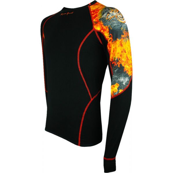 Suspect Animal Suspect Animal GHOSTRIDER Muška funkcionalna majica, crna, veličina