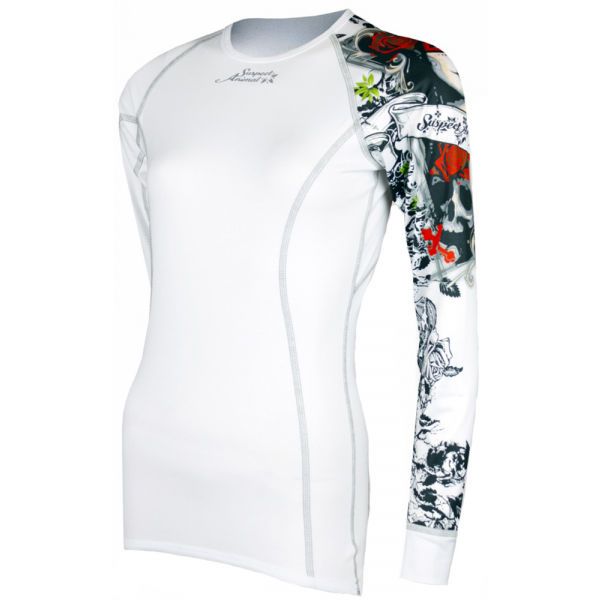 Suspect Animal Suspect Animal LADY Ženska funkcijska majica, bijela, veličina