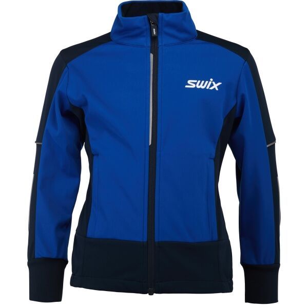 Swix Swix DYNAMIC Dječja jakna za skijaško trčanje, plava, veličina
