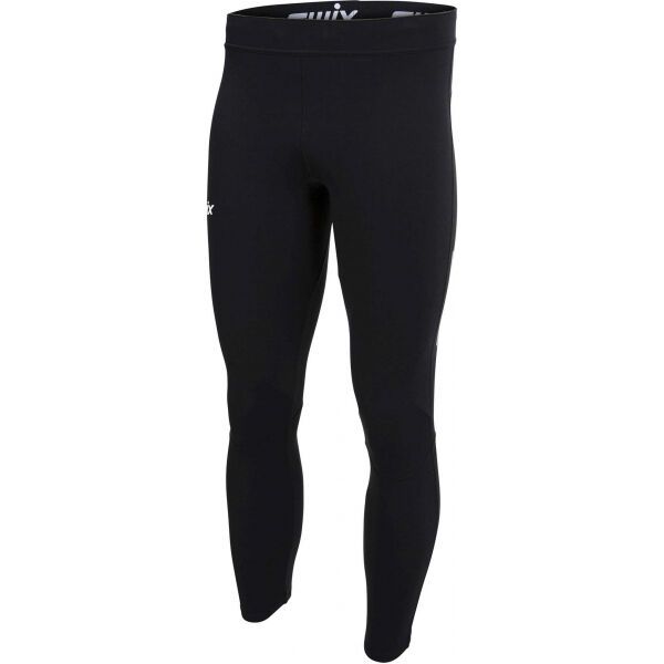 Swix Swix FOCUS WARM TIGHTS Muške prozračne i tople elastične hlače, crna, veličina