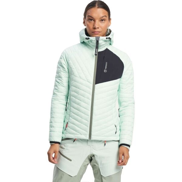 TENSON TENSON TOURING PUFFER W Ženska sportska toplinsko izolirana jakna, tirkiz, veličina