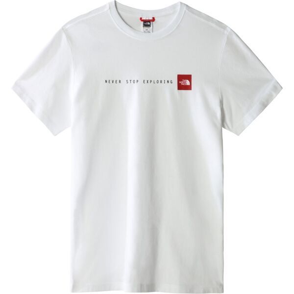 The North Face The North Face M S/S NEVER STOP EXPLORING TEE Muška majica, bijela, veličina