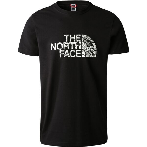 The North Face The North Face M S/S WOODCUT DOME TEE Muška majica, crna, veličina