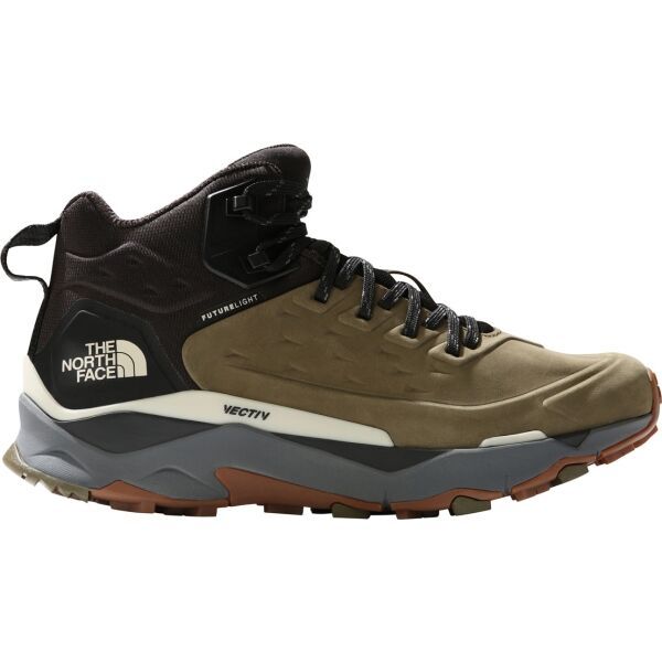 The North Face The North Face M VECTIV EXPLORIS MID FUTURELIGHT LTHR Muške cipele za trekking, khaki, veličina 44