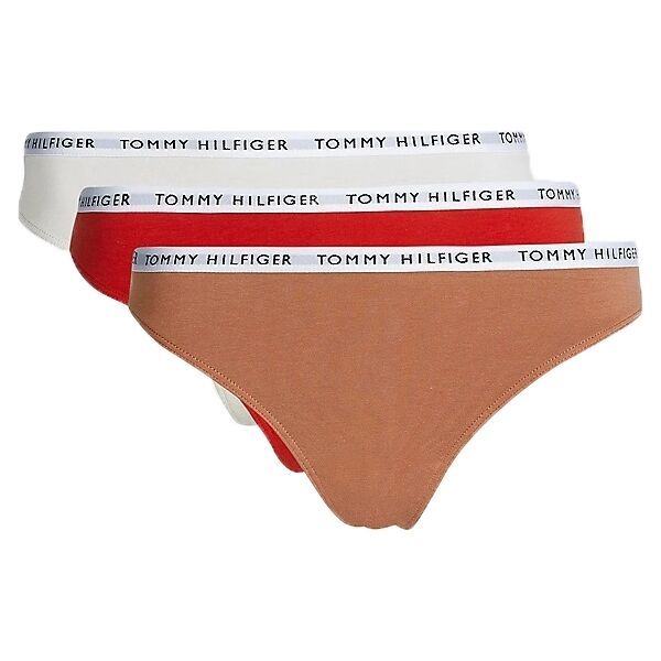Tommy Hilfiger Tommy Hilfiger 3P THONG Ženske tange, bijela, veličina