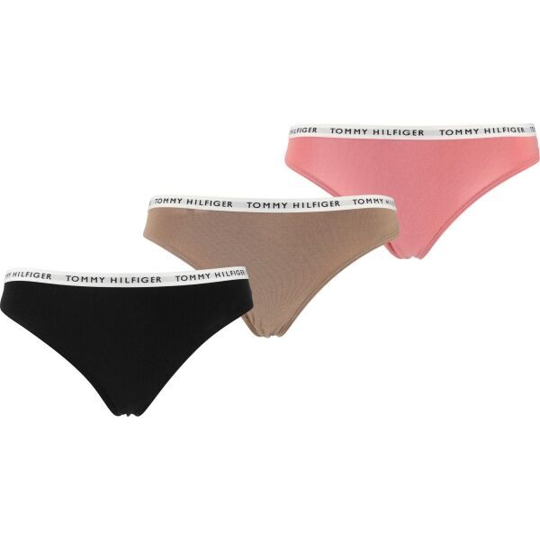Tommy Hilfiger Tommy Hilfiger 3P THONG Ženske tange, mix, veličina