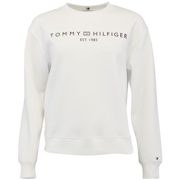 Tommy Hilfiger Tommy Hilfiger CHEST LOGO CREW NECK Ženska dukserica, bijela, veličina