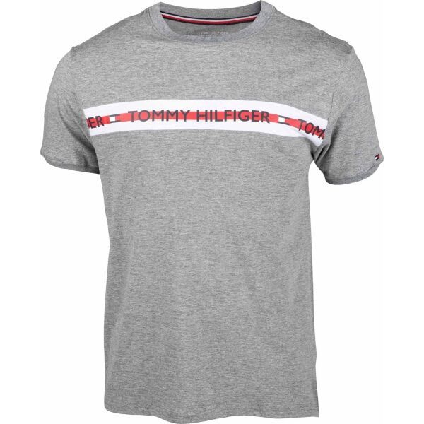 Tommy Hilfiger Tommy Hilfiger CN SS TEE LOGO Muška majica, siva, veličina