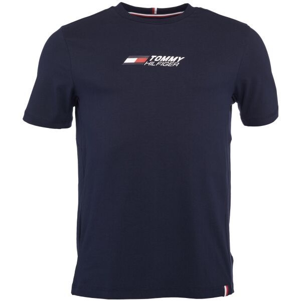 Tommy Hilfiger Tommy Hilfiger ESSENTIAL BIG LOGO TEE Muška majica kratkih rukava, tamno plava, veličina