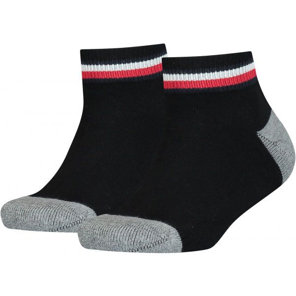 Tommy Hilfiger Tommy Hilfiger KIDS ICONIC SPORTS QUARTER 2P Dječje čarape, crna, veličina