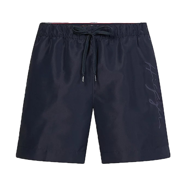 Tommy Hilfiger Tommy Hilfiger LOGO-S-MEDIUM DRAWSTRING Muške kupaće gaće, tamno plava, veličina